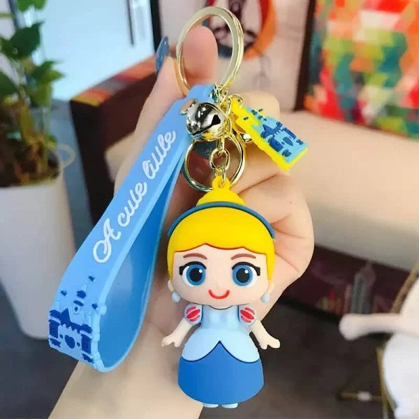 DISNEY PRINCESS KEYRINGS