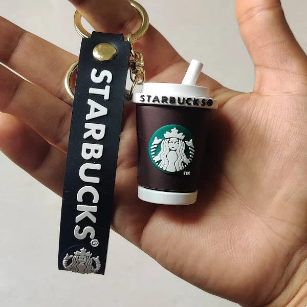 STARBUCKS COFFEE CUP KEYRING