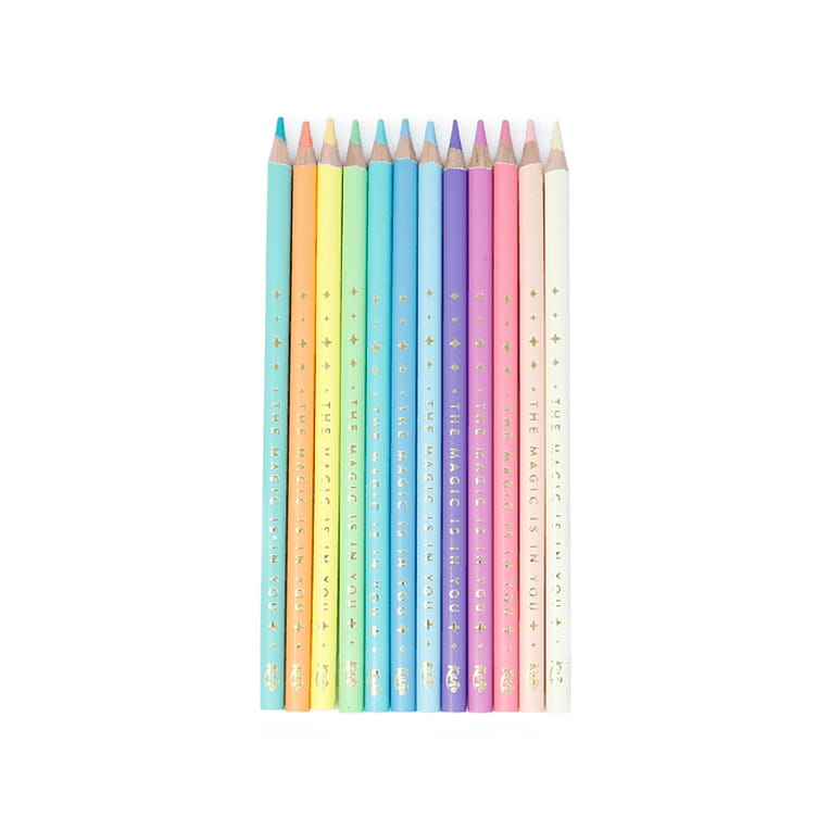 12 SHADES PASTEL PANCIL COLORUS