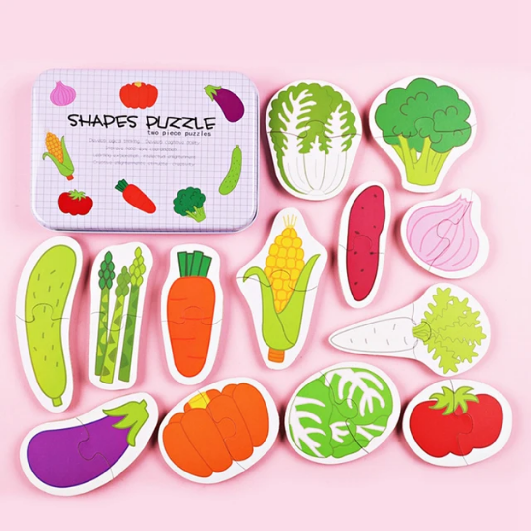 2 PCS SHAPE PUZZLE