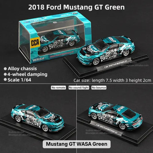 CCA 2018 FORD MUSTANG GT WASA (WITH ACRYLIC CASE)