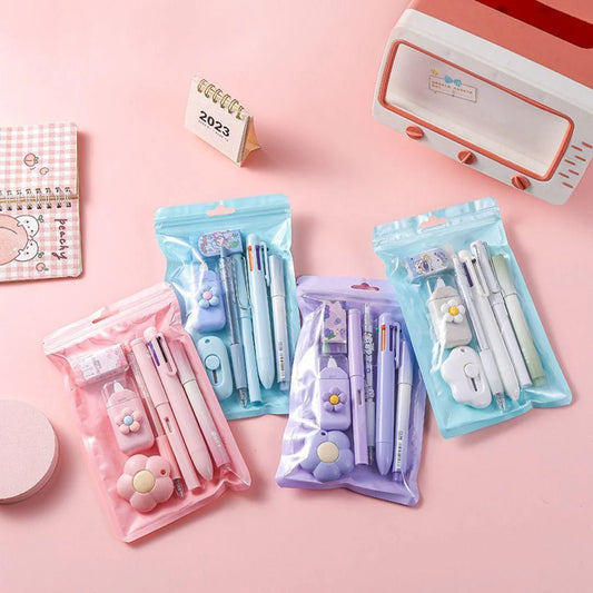 7PCS AESTHETIC STATIONERY KIT