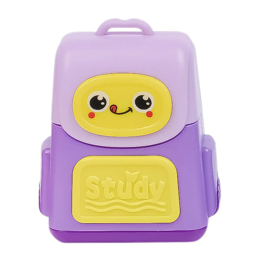 SCHOOL BAG ERASER WITH DUAL SHARPNER