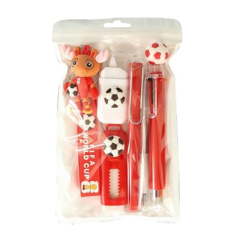 7PCS FOOTBALL STATIONERY KIT