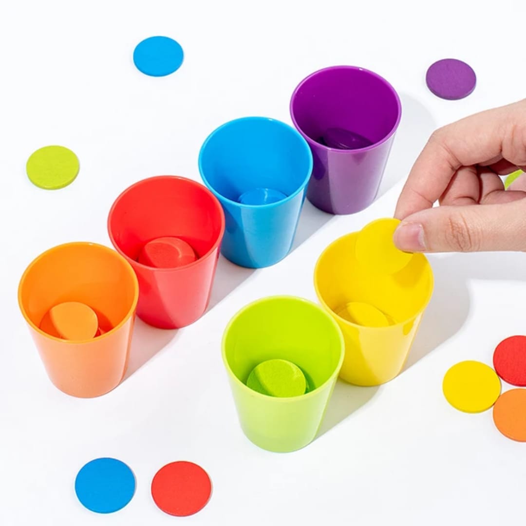 COLOUR CLASSIFICATION AND STACKING CUPS