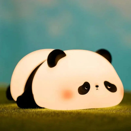 CUTE LAZY PANDA-SILICON LAMP