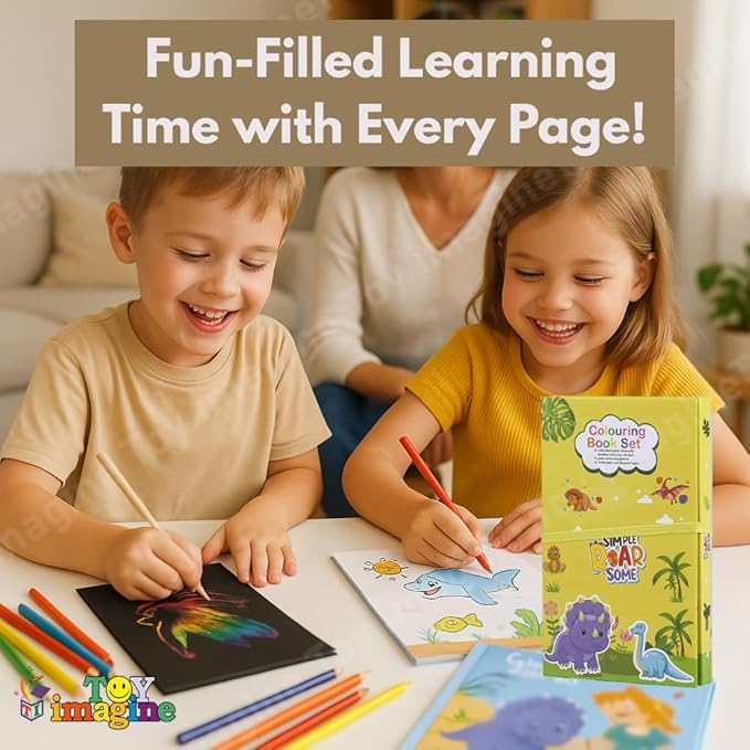 2 IN 1 COLOURING BOOK