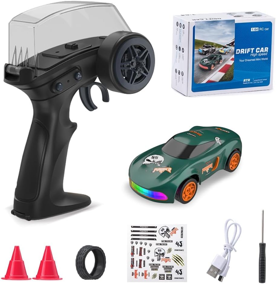 MINI RC DRIFT CAR 1:64 SCALE