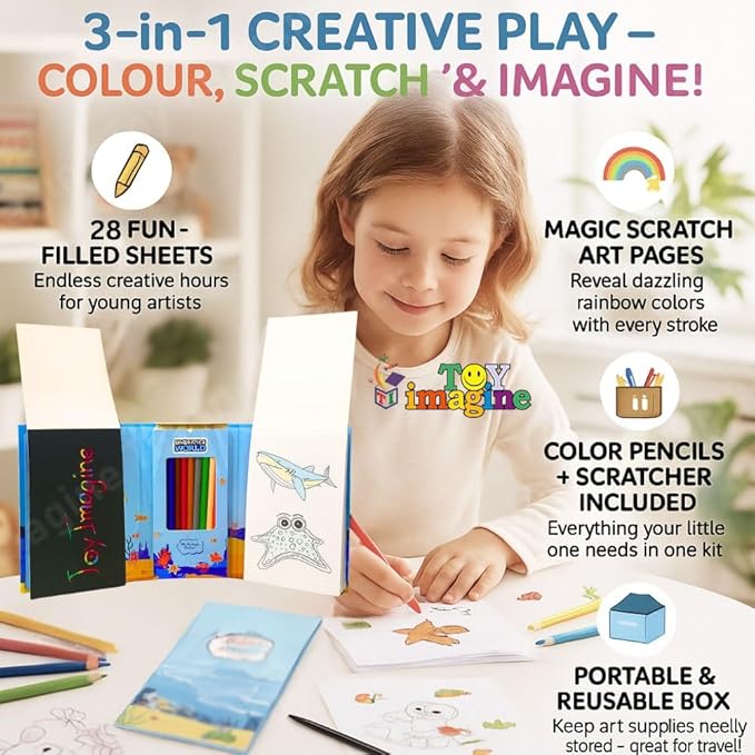 2 IN 1 COLOURING BOOK