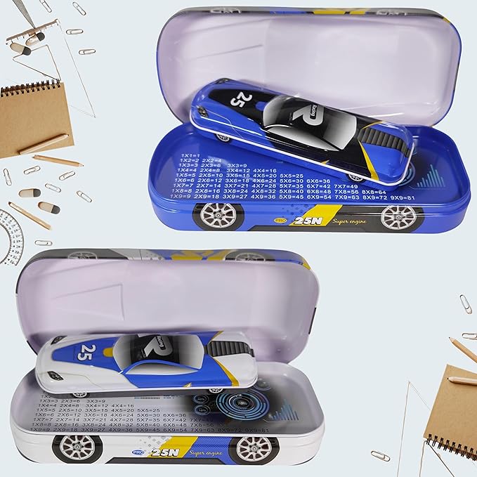 METAL CAR PENCIL BOX