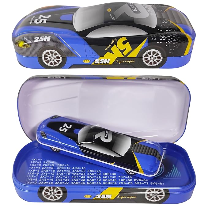 METAL CAR PENCIL BOX