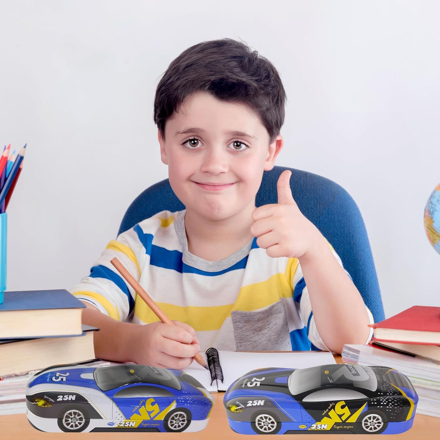 METAL CAR PENCIL BOX