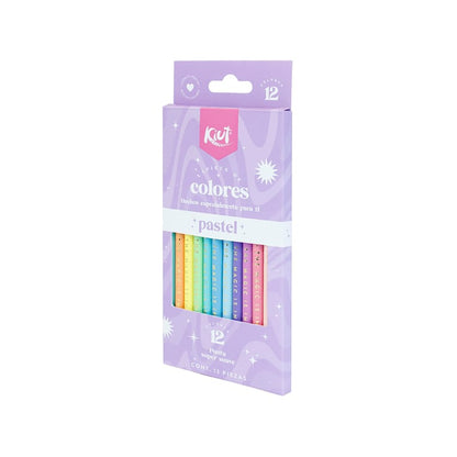 12 SHADES PASTEL PANCIL COLORUS