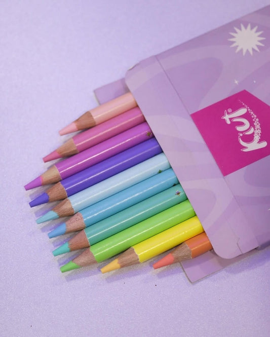 12 SHADES PASTEL PANCIL COLORUS