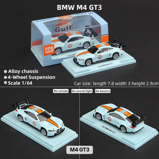 CCA BMW GULF M4 GT3 (WITH ACRYLIC CASE)