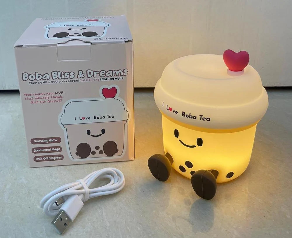 I LOVE BUBBLE TEA LAMP