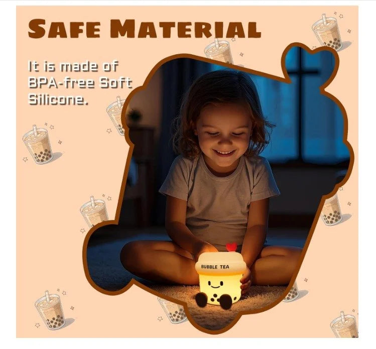 I LOVE BUBBLE TEA LAMP