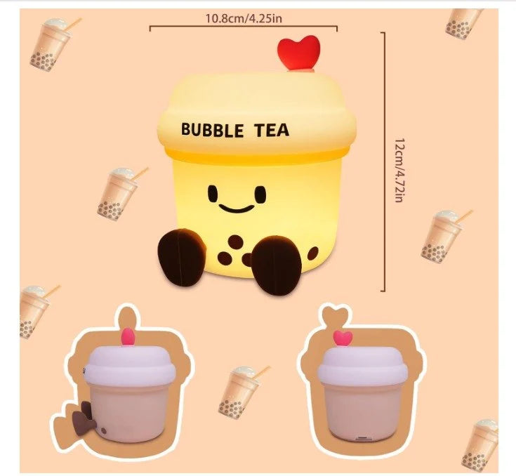 I LOVE BUBBLE TEA LAMP