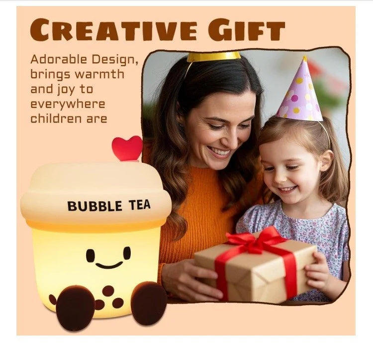 I LOVE BUBBLE TEA LAMP