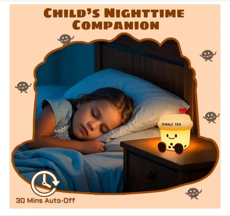 I LOVE BUBBLE TEA LAMP