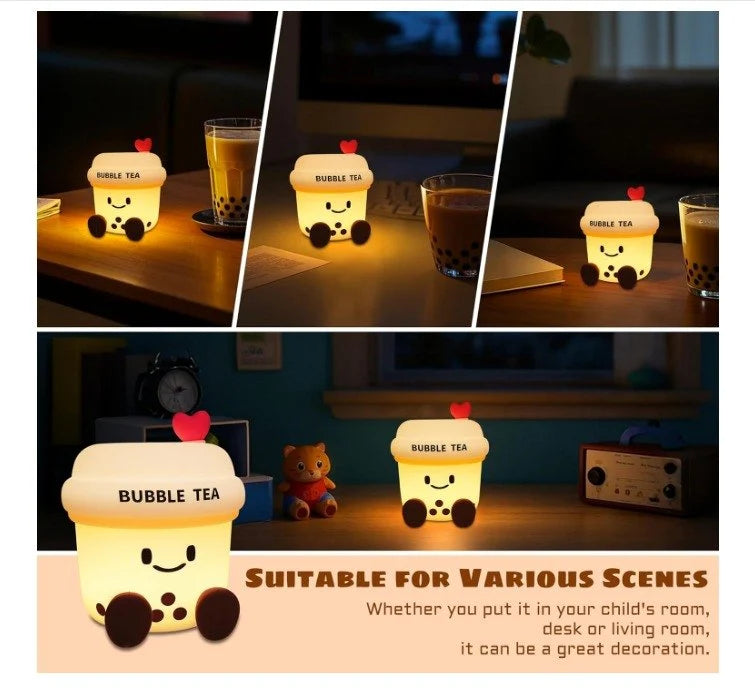 I LOVE BUBBLE TEA LAMP