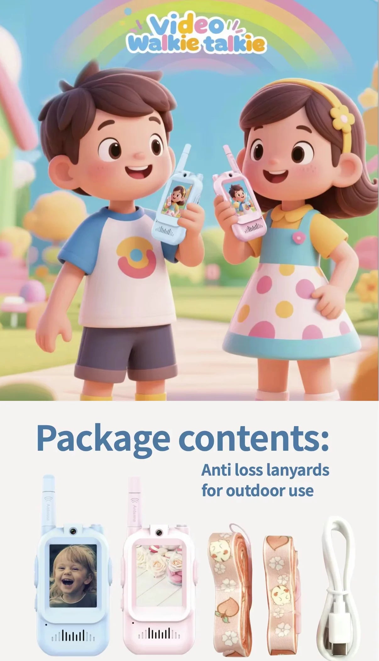 KIDS WALKIE-TALKIE