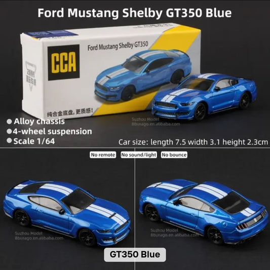 CCA FORD MUSTANG SHELBY GT350 BLUE