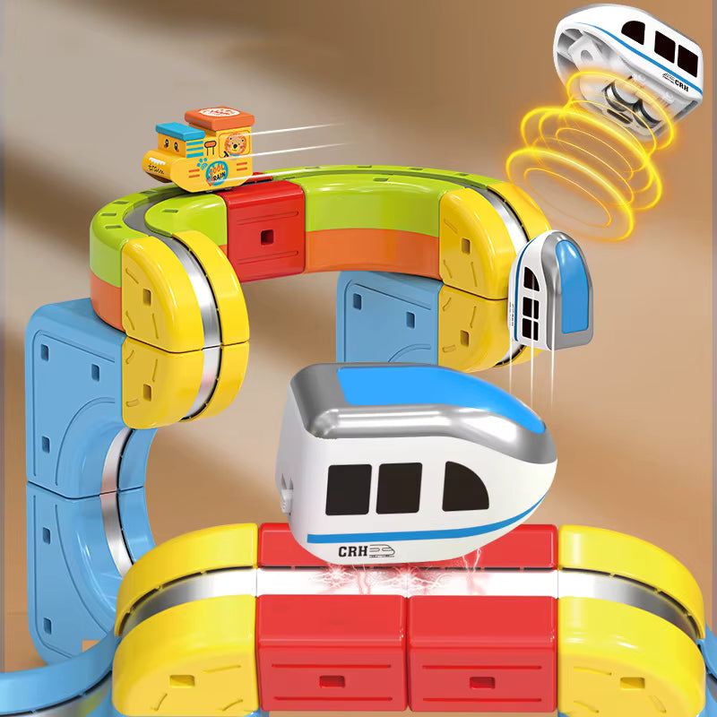 Electric Magnetic Train Track