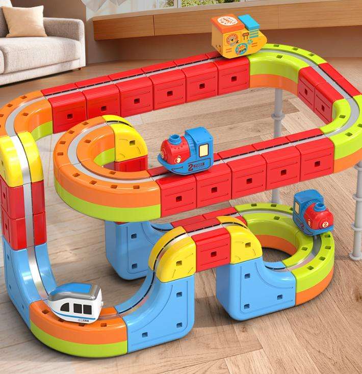 Electric Magnetic Train Track