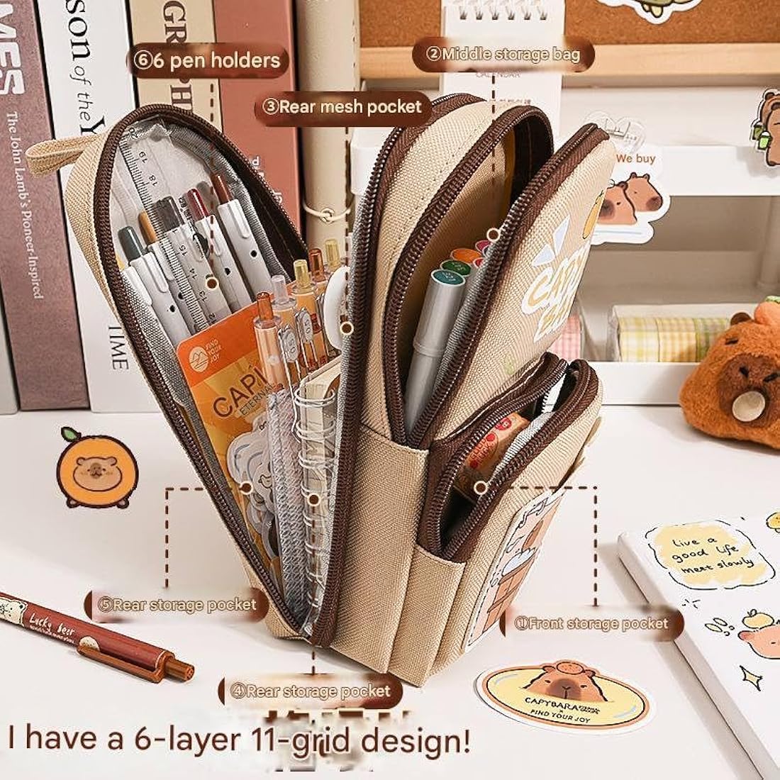 KAWAI CUTE PENCIL CASE