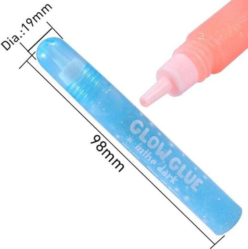 GLOW IN THE DARK GLUE (PACK OF 6)