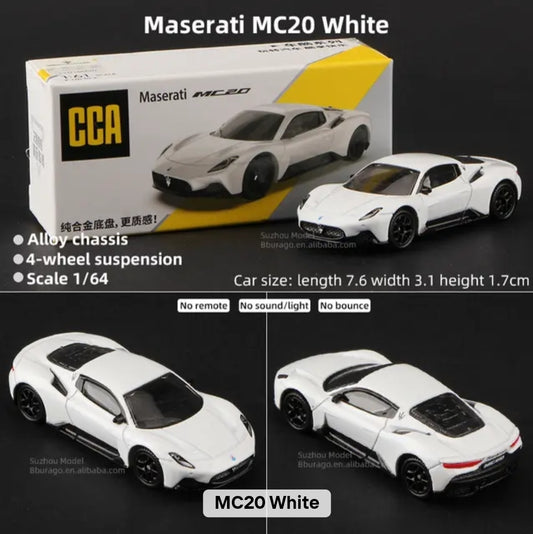 CCA MASERATI MC20 WHITE