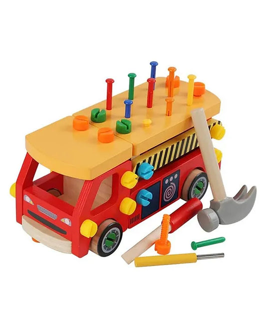 WOODEN DIY ASSEMBLY TRUCK