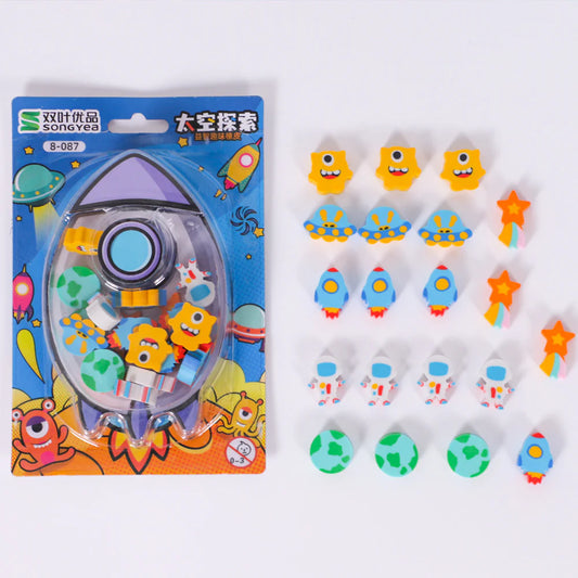 SPACE/ FASTFOOD ERASER
