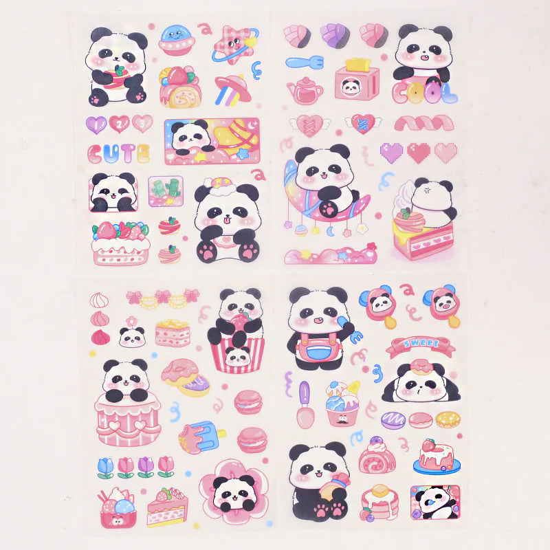 PANDA DECORATIVE STICKERS