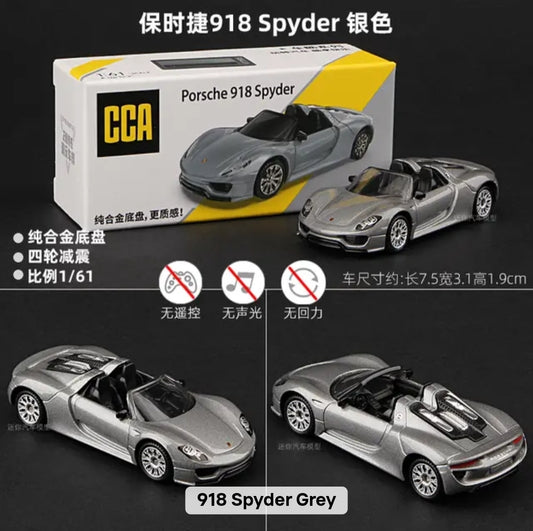 CCA PORSCHE 918 SPYDER GREY
