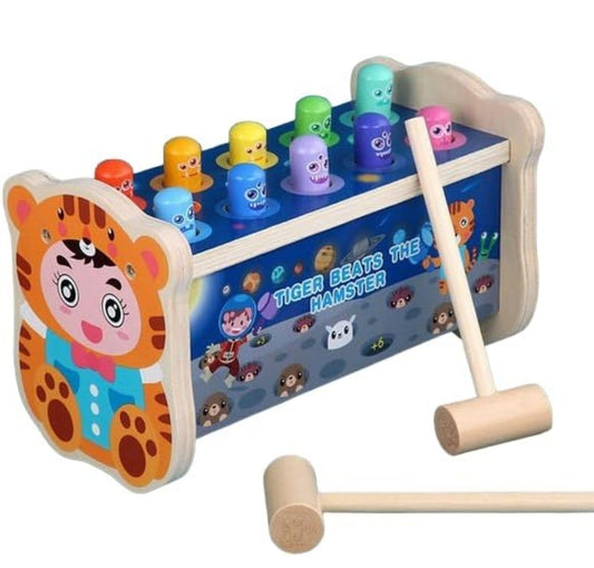 TIGER BEATS THE HAMSTERS