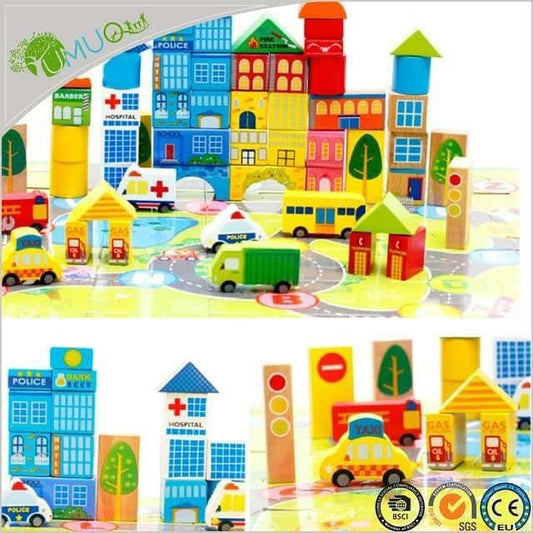 62 PCS BUILDING BLOCKS