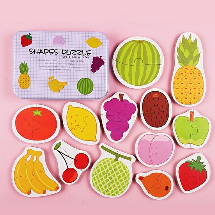 2 PCS SHAPE PUZZLE
