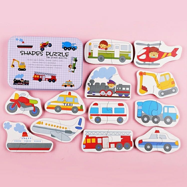 2 PCS SHAPE PUZZLE