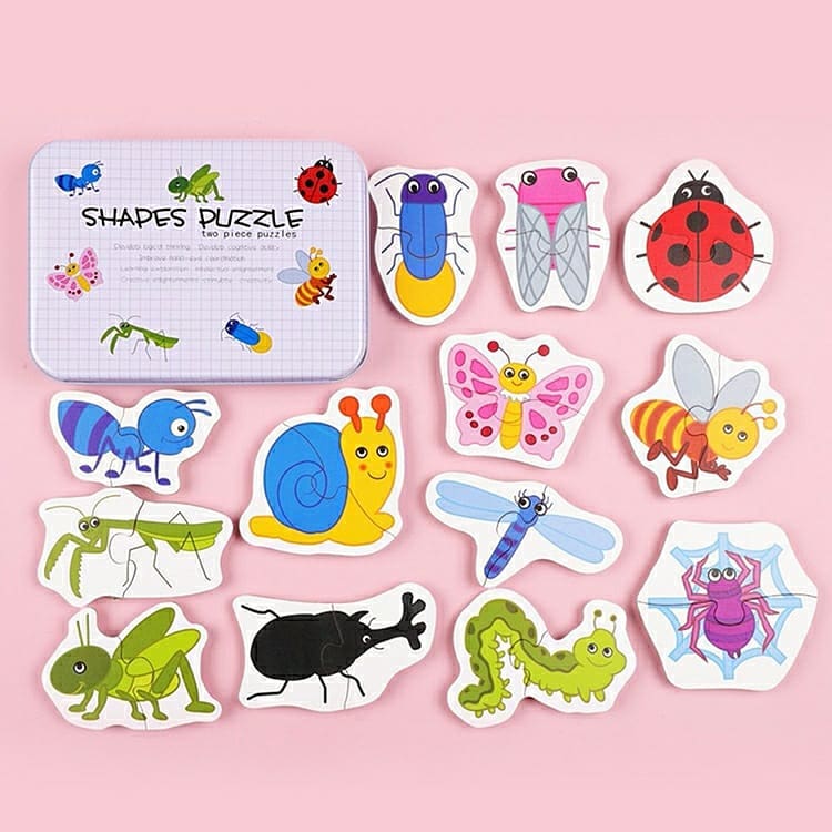 2 PCS SHAPE PUZZLE