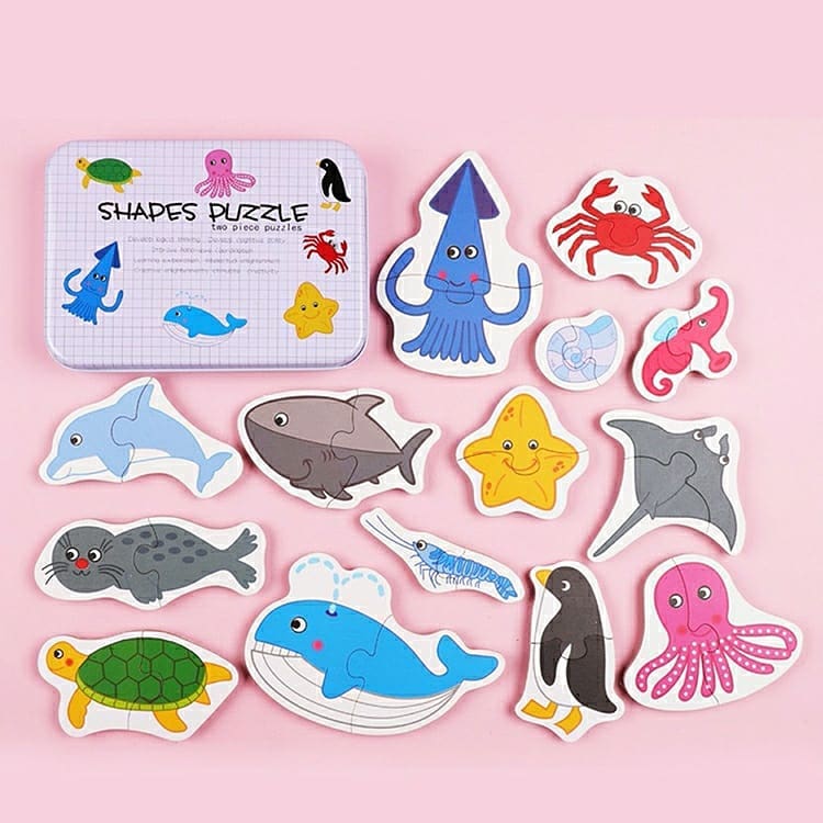 2 PCS SHAPE PUZZLE
