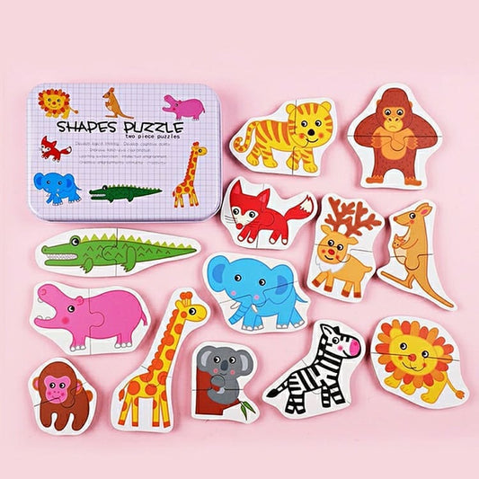 2 PCS SHAPE PUZZLE