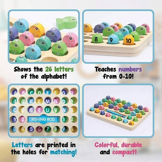 Alphanumeric Fishing Game