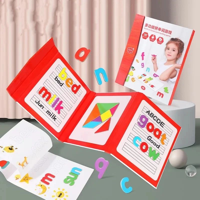 2 IN 1 TANGRAM AND SPELLING GAME