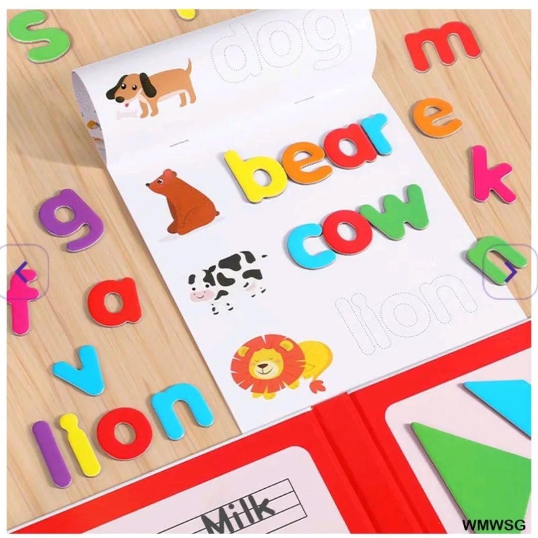 2 IN 1 TANGRAM AND SPELLING GAME