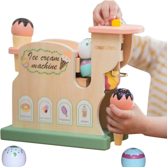 WOODEN ICE CREAM MACHINE