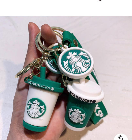 STARBUCKS COFFEE CUP KEYRING