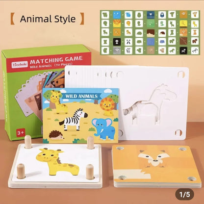 STENCIL MATCHING GAME