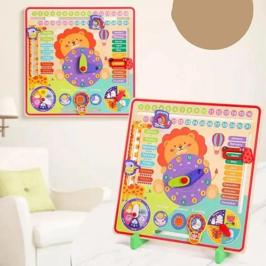 7 IN 1 CALENDAR CLOCK